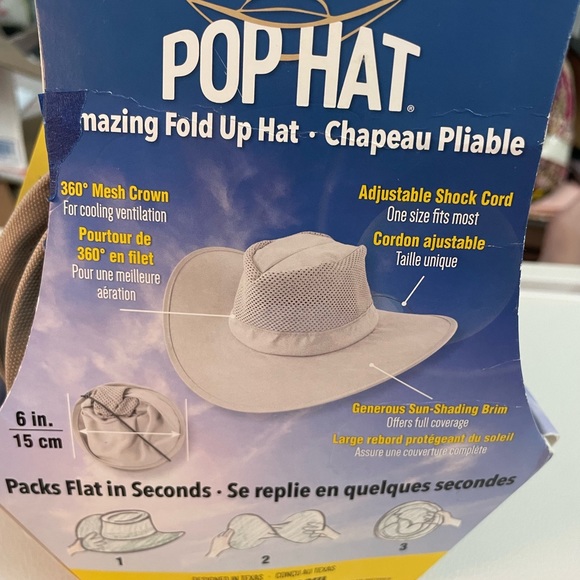 NWT Pop Hat unisex fold up hat - Picture 8 of 9